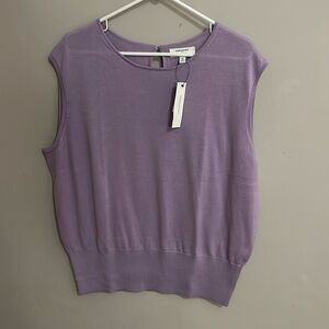 Banana Republic lilac sweater shell